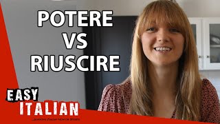 Potere vs Riuscire How to Say quotCanquot in Italian  Easy Italian 49 [upl. by Diraj]