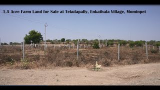 Farm Land  Tekulapally  Enkathala  Farm House  Mominpet samproperties [upl. by Sybyl898]