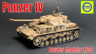 Building the Border models 135 Panzer IV AUSF F2G plus new product unboxing [upl. by Stace]