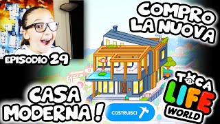 😍 TOCA LIFE COMPRO LA NUOVA CASA MODERNA  ❤️❤️❤️ Modern Mansion [upl. by Yauqaj]