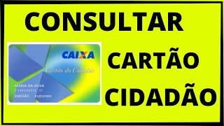 CONSULTAR CARTÃO CIDADÃO  SALDO CARTÃO CIDADÃO [upl. by Hteik976]