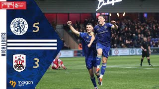 Highlights Macclesfield FC 53 Ilkeston Town [upl. by Auqinahs]