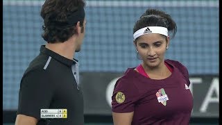 Roger FedererSania Mirza vs Bruno SoaresDaniela Hantuchova IPTL Delhi 2014 Full Match [upl. by Sedecrem45]