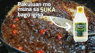 BAGOONG ALAMANG  SIKRETO PARA SUMARAP AT TUMAGAL [upl. by Fontes]