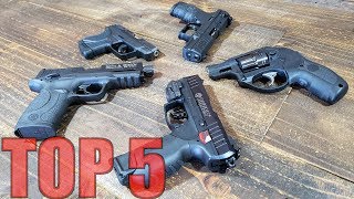 TOP 5 22LR HANDGUNS FOR SELF DEFENSE [upl. by Irma958]