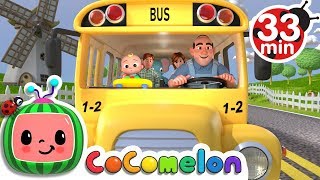 Wheels on the Bus  More Nursery Rhymes amp Kids Songs  CoComelon [upl. by Ober]