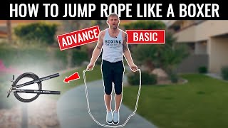 How to Jump Rope Like a BOXER Step by Step  Tony Jeffries [upl. by Eeimaj]