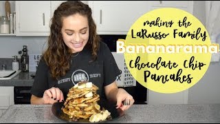 Cobra Kais Bananarama Chocolate Chip Pancakes  Made by Samantha LaRusso [upl. by Myk]