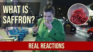 What Is Saffron REAL REACTIONS [upl. by Anderegg611]