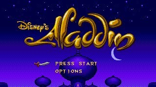 Full GamePlay Aladdin Difficult Mode Sega MegadriveGenesis [upl. by Broucek]