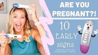 Early Signs of Pregnancy  By a LampD RN [upl. by Eimorej]