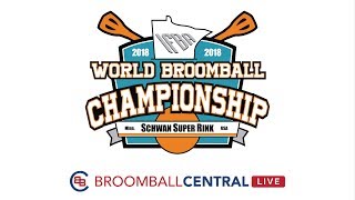 2018 World Broomball Championships  End Game Highlights [upl. by Ranip500]