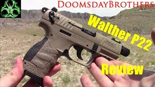 The Best Troublesome 22LR  Walther P22 Review [upl. by Nohsram]