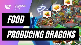 Dragon City Food Producing Dragons • Vampires amp Titans ☆☆☆ [upl. by Sutherlan]