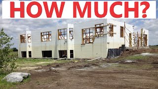 How Much My 6000sf DIY ICF House Cost [upl. by Asirret865]