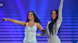 Becky G Natti Natasha Live  Sin Pijama Premios Juventud 2019 Gala en Directo HD [upl. by Legnaesoj]