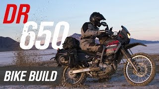 Suzuki DR650 Adventure Bike Build [upl. by Sabella272]