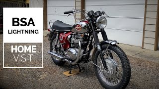 Original 1969 BSA Lightning 650cc Motorcycle [upl. by Emelyne]