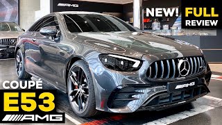 2021 MERCEDES E Class AMG Coupe E53 NEW Full InDepth Review 4MATIC Exterior Interior Infotainment [upl. by Odlanyar]