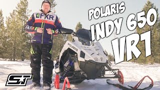 2021 Polaris Indy 650 MATRYX VR1 Full Snowmobile Review [upl. by Niltak801]